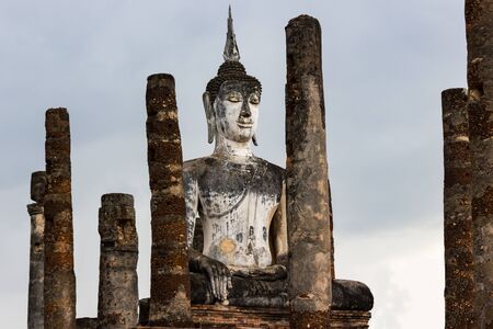 Sukhothai is a historical centre, and the first capital of Siam Thought to be the origin of Thai art and cultureの写真素材