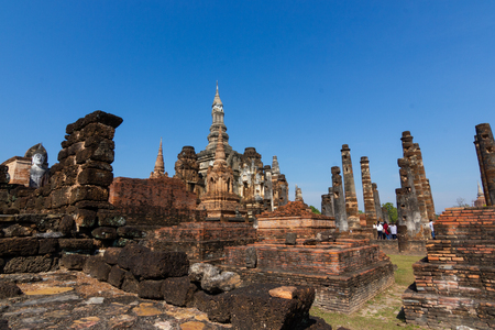 Sukhothai is a historical centre, and the first capital of Siam Thought to be the origin of Thai art and culture it has been listed as a UNESCO World Heritage Cityの写真素材