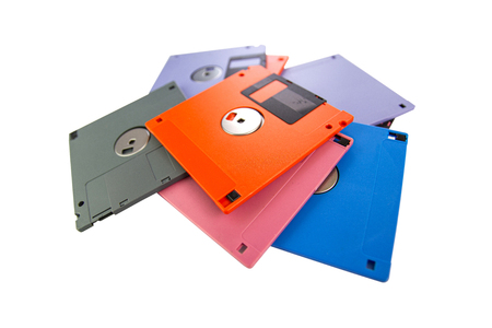 A floppy disk , also called a floppy, diskette , or just disk were a ubiquitous form of data storage...