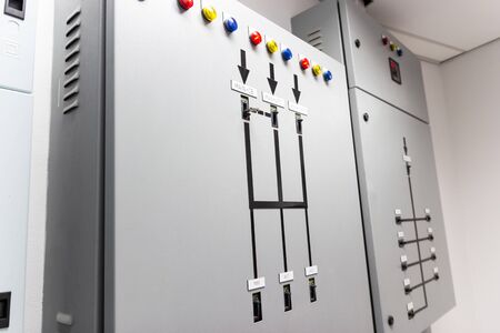 Main Distribution Board Control the power failure from the building switch panel of power plant....