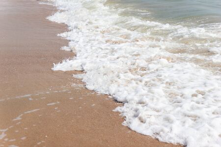 soft ware on sand at the beach of Thailandの写真素材
