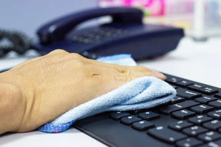 Concept Prevention cleaning frequently, Focus on the high traffic areas that enable pathogens to...
