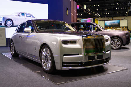 BANGKOK THAILAND :- JULY 16,2020 :- ROLLS-ROYCE Car show at at  Exhibition BANGKOK INTERNATIONAL MORTOR SHOW 2020のeditorial素材