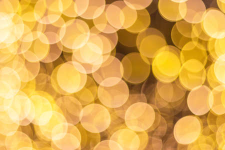 Blur - abstract bokeh circle string lights for background wallpaper