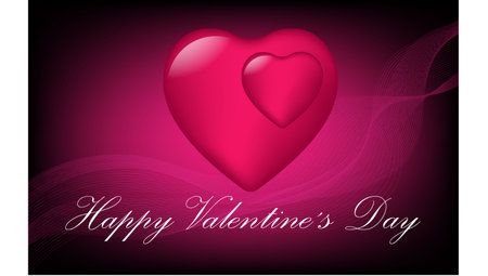 Symbol heart for love design graphics symbol heart concept valentines dayのイラスト素材
