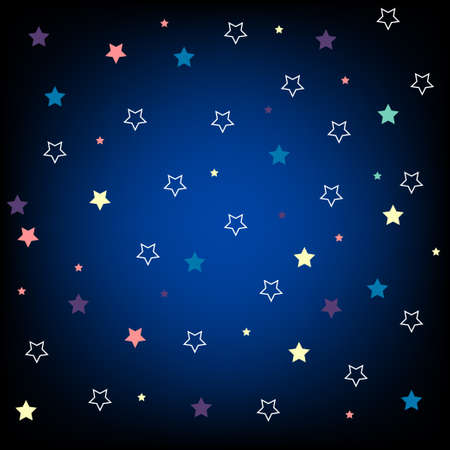 icon star with blue background for wallpaper backdrop vector illustrationのイラスト素材