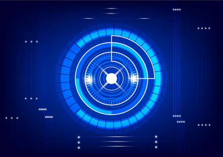 graphics design technology for abstract background wallpaper vector illustrationのイラスト素材
