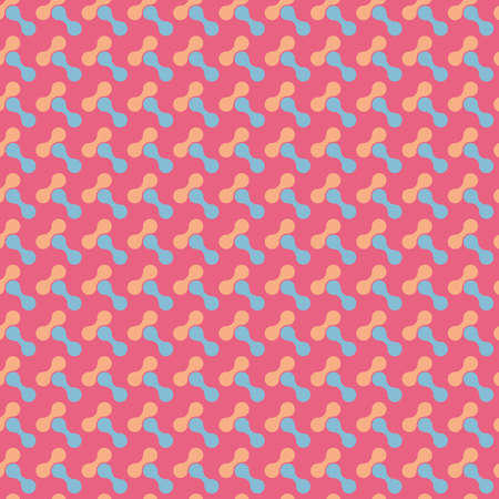 Metaballs pattern wallpaper backdrop with pink color background vector illustrationのイラスト素材