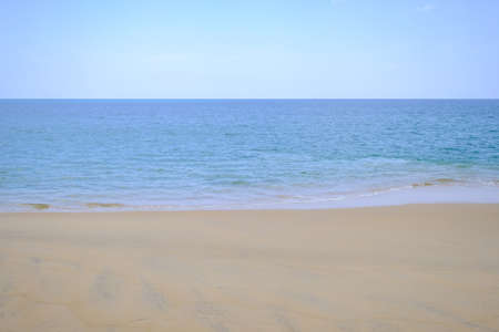 Landscapes View The atmosphere is beautiful Sand and sea and the color of the sky, The beach phuket...