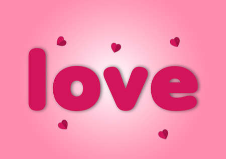graphics style papercut with symbol heart concept valentines day for card vector illustrationのイラスト素材