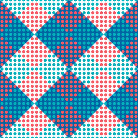 graphics seamless circle square styles patter wallpaper tile vector illustrationのイラスト素材