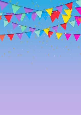 graphics festival flag multicolor for decorative happy for backdrop backgroundのイラスト素材