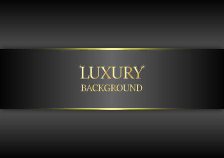 graphics design luxury gray background with shiny ornament gold vector backgroundのイラスト素材