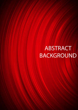 abstract background red circle curve and spin bright glow, vector illustrationのイラスト素材