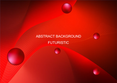 abstract background graphics design liquid style red color tone vector illustrationのイラスト素材