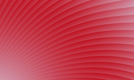 Red Background with color lines. Different shades and thicknesses, vector illustratorのイラスト素材