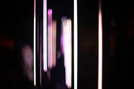 vertical light line blurの写真素材
