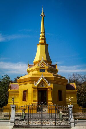 architecture church or temple design asia style in Thailandの写真素材