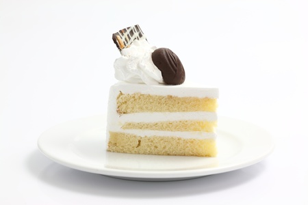 Cake isolated in white backgroundの写真素材