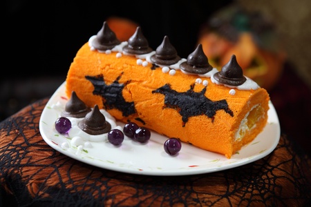 halloween cakeの写真素材