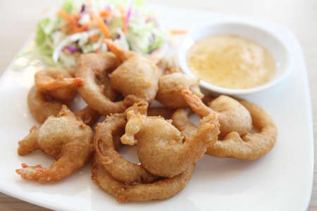 Fried Shrimpの写真素材