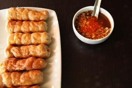 nem nuong vietnamese pork sausage