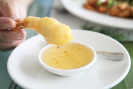 Tempura Fried shrimp Japanese styleの写真素材