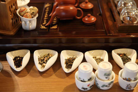 tea leavesの写真素材