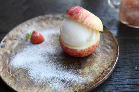 Apple sherbetの写真素材