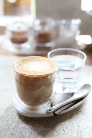 hot coffeeの写真素材