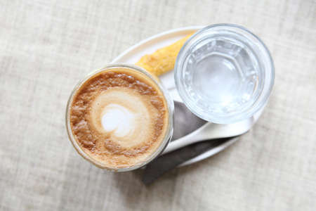 hot coffeeの写真素材