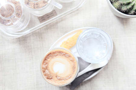 hot coffeeの写真素材