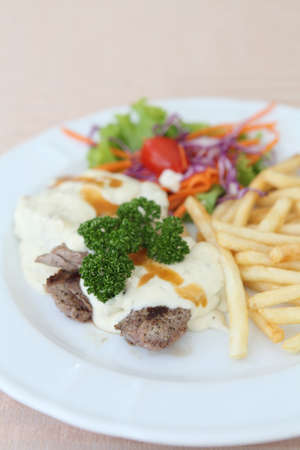 beef steakの写真素材