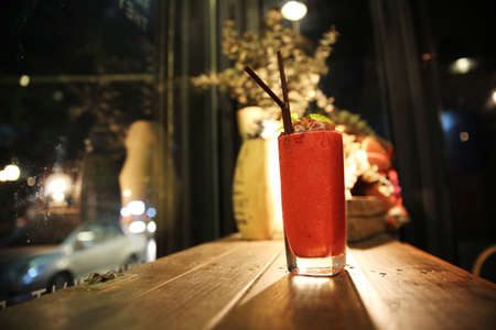 Berry cocktailの写真素材