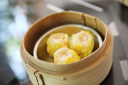 Chinese Steamed Dumplingの写真素材