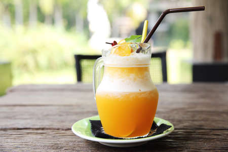 Orange juiceの写真素材