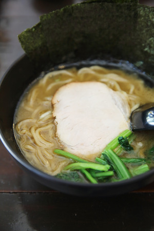 noodle ranmen Japanese foodの写真素材