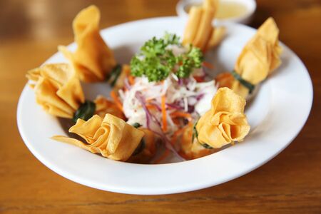 Fried Spring Rollの写真素材