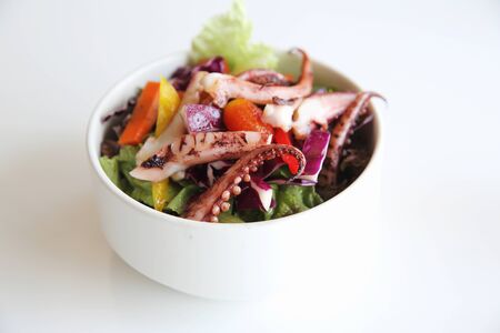 salad in close upの写真素材