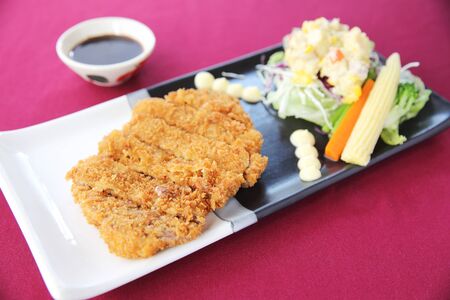 tonkatsu , Pork cutletの写真素材