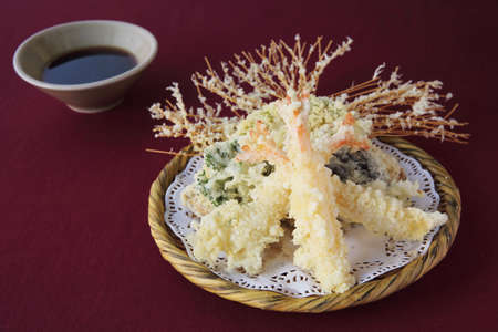 Tempura Japanese Foodの写真素材