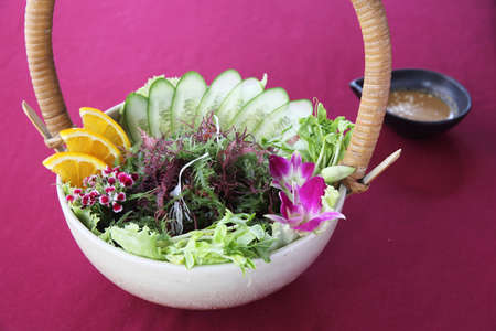 salad japanese styleの写真素材