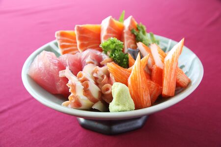 Sashimi setの写真素材