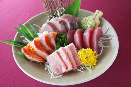 Sashimi setの写真素材