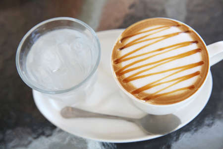 hot coffeeの写真素材