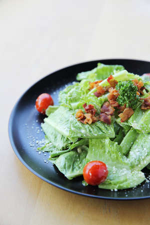 ceacar salad in close upの写真素材