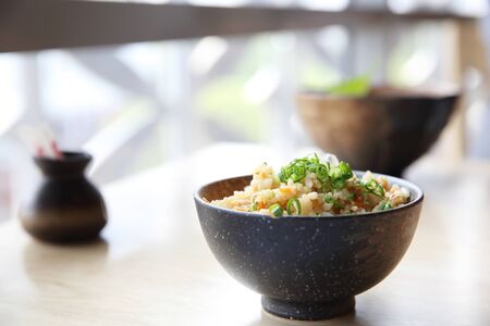 fried rice japanese styleの写真素材