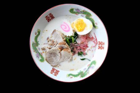 noodle ranmen Japanese foodの写真素材