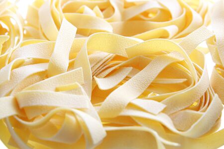 Pasta isolated on white background