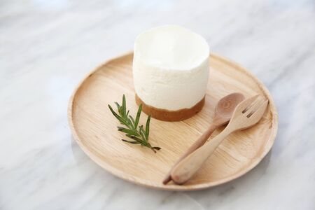 cheese cake on wood